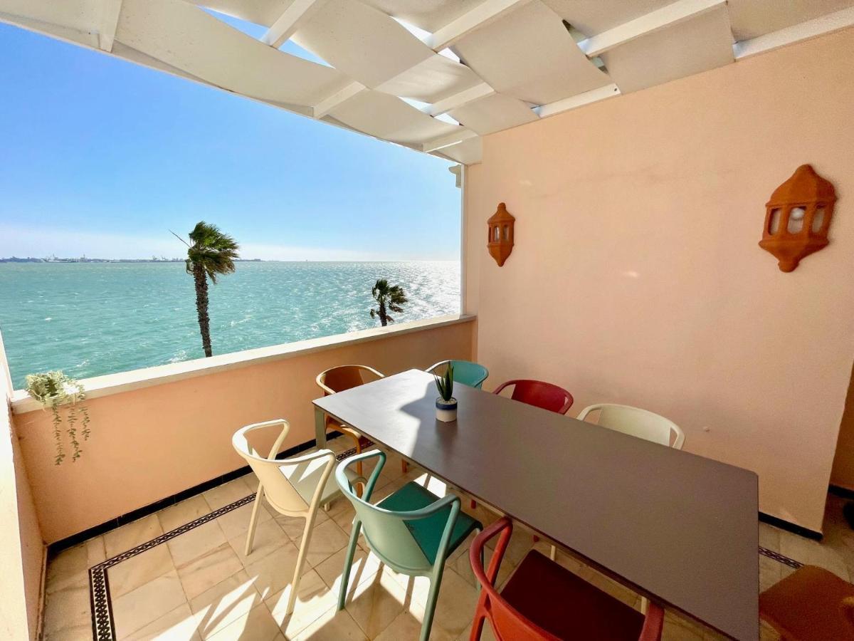 Gatu Villa Oceano Frente Al Mar En Puerto Sherry " Preferente Mayores De 25 Anos Y Familias " Ел Пуерто де Санта Мария Екстериор снимка
