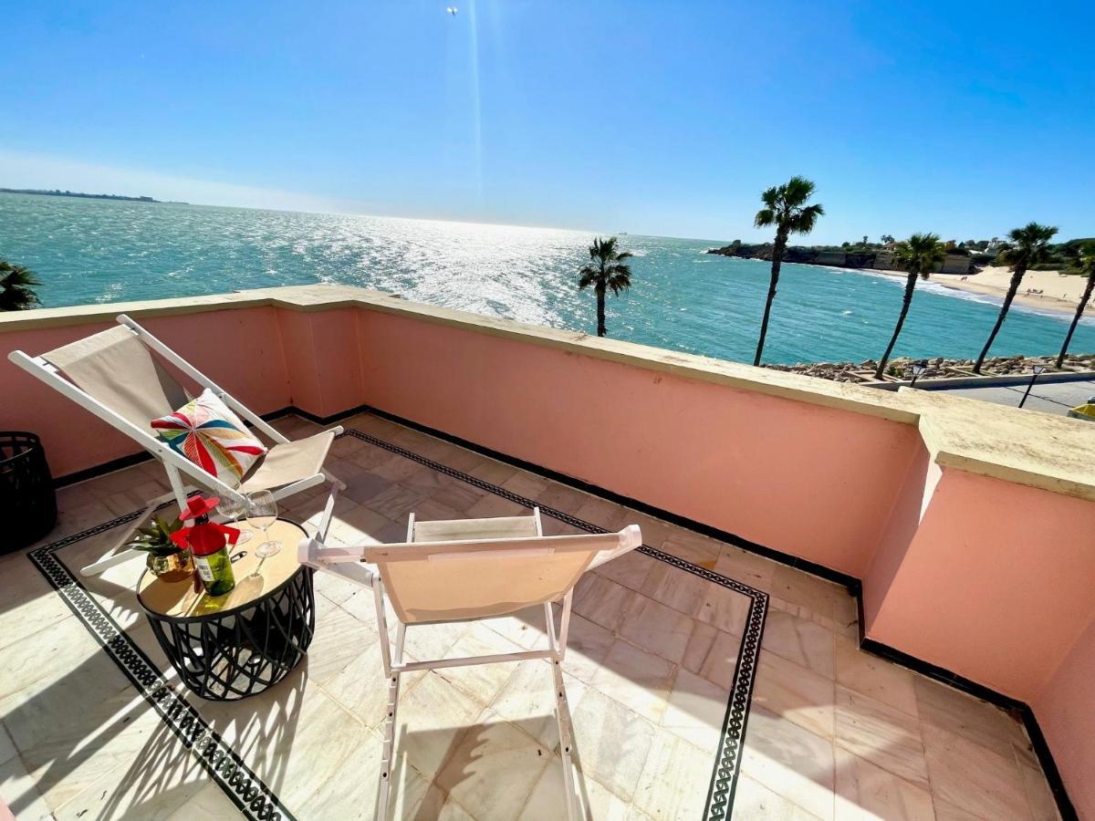 Gatu Villa Oceano Frente Al Mar En Puerto Sherry " Preferente Mayores De 25 Anos Y Familias " Ел Пуерто де Санта Мария Екстериор снимка