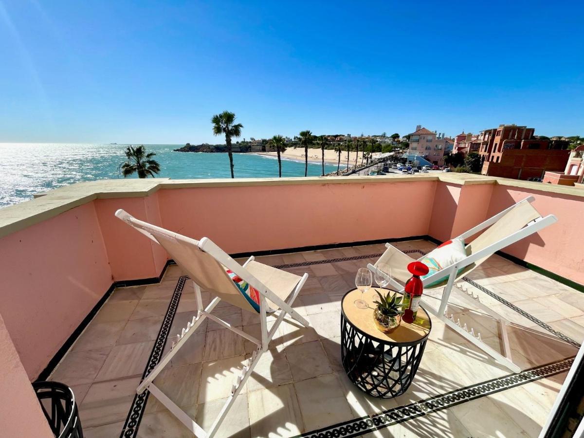 Gatu Villa Oceano Frente Al Mar En Puerto Sherry " Preferente Mayores De 25 Anos Y Familias " Ел Пуерто де Санта Мария Екстериор снимка